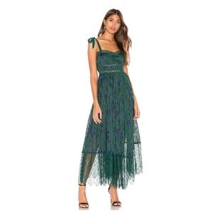 GORGEOUS Free People Seven Wonders maxi midi formal dress